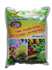 Phân bón đầu trâu đa năng 3 màu Npk 20-20-15 + Te gói 1kg