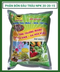 Phân Bón Đầu Trâu NPK 20 – 20 – 15 (1kg)