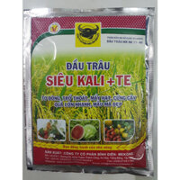 Phân bón đầu trâu SIÊU KALI  TE giúp quả lớn nhanh - đẹp - năng suất cao