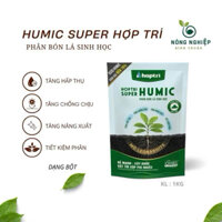 Phân bón Humic HỢP TRÍ SUPER HUMIC ra rễ cực mạnh dạng bột