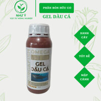 Phân bón hữu cơ Gel Dầu cá, chai 500 ml, giúp xanh cây, tốt rễ, mập cành