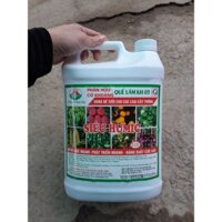 Phân bón Hữu cơ khoáng Super Humic Quế Lâm can 5 lít giúp cây ra rễ cực mạnh, năng suất cao