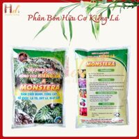 Phân Bón Hữu Cơ Kiểng Lá, Chuyên Dụng Cho Cây Trong Nhà, Monstera, Kiểng Lá. Gói 700gr Đâm Chồi Mạnh, Cứng Cây