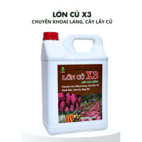 Phân Bón Hữu Cơ Lớn Củ X3 - PH Việt Nam - Củ to đồng đều