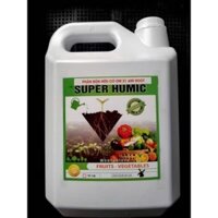 Phân bón hữu cơ Super Humic AMI ROOT (can 5 lít) nhập khẩu Hà Lan cải tạo đất, ra rễ, hạ phèn