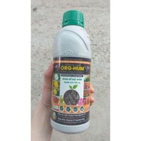 Phân bón hữu cơ Úc Org Hum chai 1 lít, bổ sung Humic Acid giúp kích rễ bật mầm hoa lan, cây cảnh