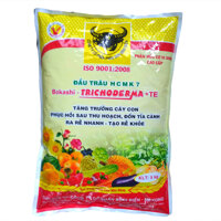 Phân bón hữu cơ vi sinh Đầu Trâu HCMK7 - ngừa bệnh cải tạo và tốt đất túi 5kg