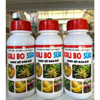 Phân bón kali bo sữa (chai 500ml) siêu nặng kí, lớn trái, chắc ruột, ngọt trái, chắc hạt, cứng cây