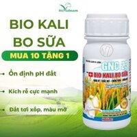 Phân bón lá Bio KALI BO SỮA Bio Việt Nam 250ml giúp hạt gạo to chắc, nặng ký, chống nứt
