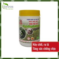 Phân bón lá cao cấp NPK HVP 30-10-10 nảy chồi ra lá chuyên dùng cho phong lan - lọ 100gr