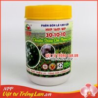 Phân bón lá cho Lan giai đoạn cây con, tách cành HVP 1601 WP 30-10-10 lọ 100g