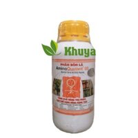 Phân bón lá đạm sinh học Growmore AminoQuelant 05 chai 500ml Cung cấp Bo Đậu Trái