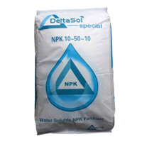 Phân Bón Lá DELTASOL NPK 10-50-10 - Dinh Dưỡng Siêu Lân, Tăng Đậu Trái (Bao 25kg, Nhập Khẩu Đức