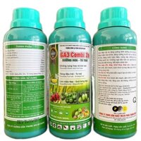 PHÂN BÓN LÁ "GA3 COMBI ZN 500ML"  GIÚP TO TRÁI - PHÌ TRÁI - BÓNG TRÁI - MẬP BÔNG - MẬP ĐỌT