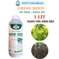 Phân bón lá GROWROOT ra rễ bung đọt chai 1 lít dạng gel đậm đặc