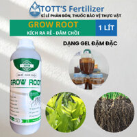 Phân bón lá GROWROOT ra rễ bung đọt chai 1 lít dạng gel đậm đặc
