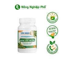 Phân Bón Lá NPK 30-10-10 + TE - Tám Ngọc Thân Cây Cao Lá To Dài Phân Nhánh Nhiều - Lọ 100gr