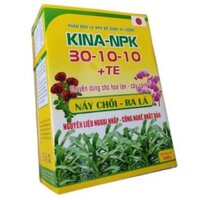 Phân bón lá NPK KINA 30-10-10+TE bổ sung vi lượng chuyên Hoa Lan, cây cảnh nảy chồi ra lá mạnh 500gr