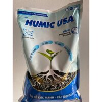 Phân bón lá sinh học Humic USA 1KG dạng Miễng - Kích thích rễ phát triển, Tăng hấp thu phân bón, đề kháng, năng suất