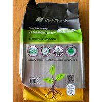 Phân bón lá sinh học Vĩnh Thạnh Diamond Grow Bột 1kg Humic Acid Mỹ