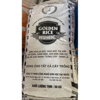 Phân Bón LÂN HUMIC dạng hạt bao 50kg của công ty Đại Nghĩa giúp lá xanh dày cải tạo đất tươi xốp