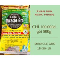 Phân bón MIRACLE GRO 15-30-15 gói 500g (ra rễ đâm chồi, lớn cây)