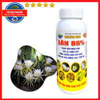 Phân Bón Siêu Lân 86: Phân hóa mầm hoa, thúc già lá - chai 500ml