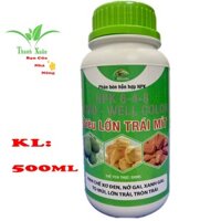 Phân Bón SIÊU LỚN TRÁI MÍT - Hạn Chế Sơ Đen - Nở Gai - Xanh Gai - To Múi Chai 500ml