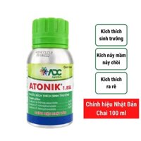 Phân bón sinh trưởng Atonik chai nhôm 100ml -  Tăng năng suất và chất lượng nông sản
