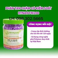 PHÂN BÓN TAN CHẬM THÔNG MINH CÓ KIỂM SOÁT RYNAN FM 200 (31-08-08) lọ 150g