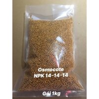 Phân bón thông minh NPK 14-14-14-1kg Oscomote , chuyên dùng Phong LAn , Hoa Sứ ,Sen Đá < cây Bon Sai ( gói 1 kg)