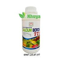 Phân bón vi lượng cao cấp Calcium Boron 777 Đậu trái và chống Rụng Trái Non