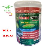 Phân Bón Vi Lượng COMBI - INDIA ( Ấn Độ ) Biến Vàng Thành Xanh 1kg