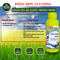 [PHÂN BÓN VI LƯỢNG] EPNON GEL BO NƯỚC TRONG 500ML