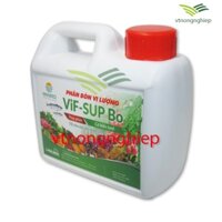 Phân bón vi lượng Minro, Cá biển tươi, ViF -SUB Bo, can 1 lit, tốt cho (freeship extra)