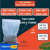 Phân chì tan chậm Nhật Bản gói 100gram chuyên trồng hoa lan kiểng lá