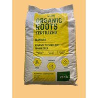 PHÂN ĐẠM CÁ HỮU CƠ[CHÍNH HÃNG] ROOTS ORGANIC HUMIC + AMINO Dạng Viên tròn BÓN CHO CÂY SẦU RIÊNG, CÀ PHÊ, RAU CỦ QUẢ 25kg