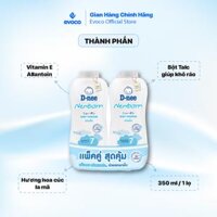 Phấn Dnee Organic 350g - Màu Trắng