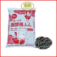 Phân gà Nhật Bản 15kg bao bón rau màu, cải tạo đất