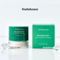 Phấn gội khô AROMATICA Hương Thảo Dry Shampoo Powder 10g