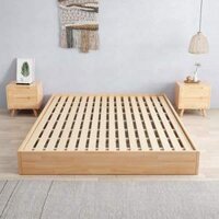Phản gường, phản pallet gỗ thông cao 20cm có thành chống trôi đệm chiếu