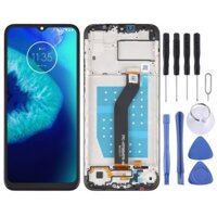 Phản hồi tốt Màn hình LCD chính hãng cho Motorola Moto G8 Power Lite Bộ số hóa lắp ráp đầy đủ có khung