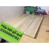 Phản hộp gỗ quế 1m6x2m cao 10p