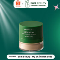 Phấn hút dầu khử mùi tóc Aromatica rosemary dry shampoo power 10g