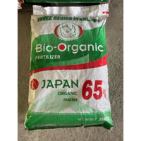 PHÂN HỮU CƠ BAO BIO- OGANIC JAPAN BAO 25 KG DẠNG BỘT