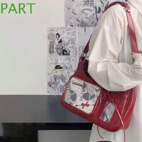 Phần Itabag trong suốt, Túi đeo vai Harajuku JK phong cách Nhật Bản, Huy hiệu Pvc đáng yêu Hiển thị Túi xách Lolita thông thường hàng ngày