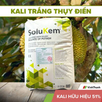 Phân Kali trắng Thuỵ Điển Vĩnh Thạnh, cứng cây,tạo mầm,chặn đọt lớn trái,chắc nhân đẹp mã bao 25 kí
