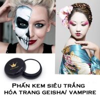 Phấn kem siêu trắng hóa trang vampire/ geisha