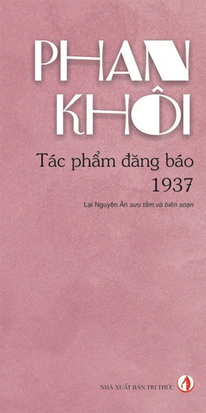 Phan Khôi Tác phẩm đăng báo 1937