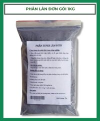 Phân Lân đơn kích rễ cho cây – gói 1kg